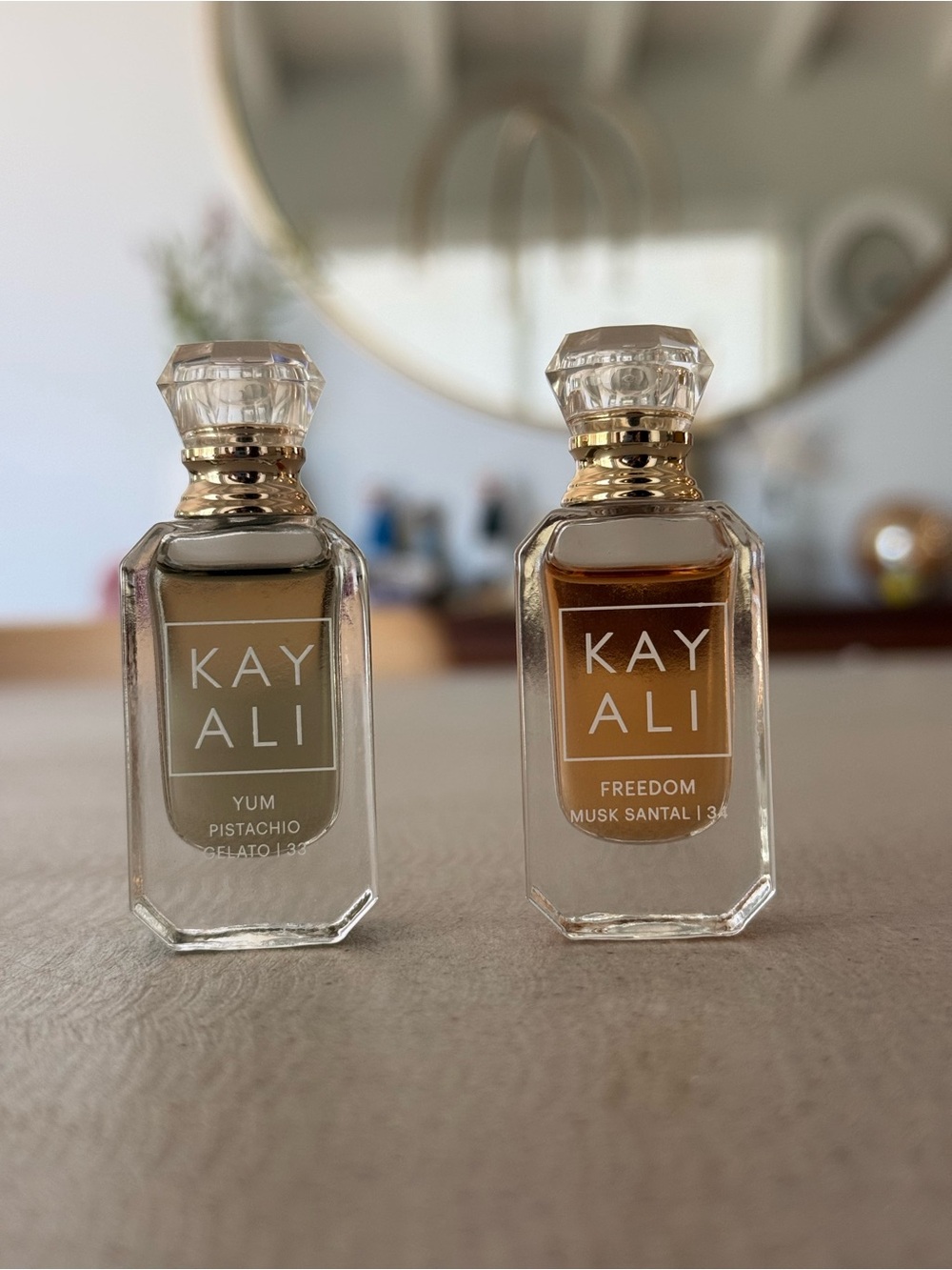 KAYALI Yum Pistachio & Freedom Musk Santal